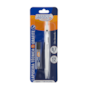 Lapiseira 0.7mm técnica Branca c/ Borracha + Grafite BRW 01un