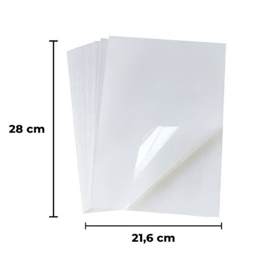 Laser Film 216x280mm Opaco Serigráfia e Fotolito Marpax 100 Uni