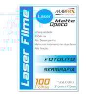Laser Film 310X470mm Opaco Serigráfia e Fotolito 100fls