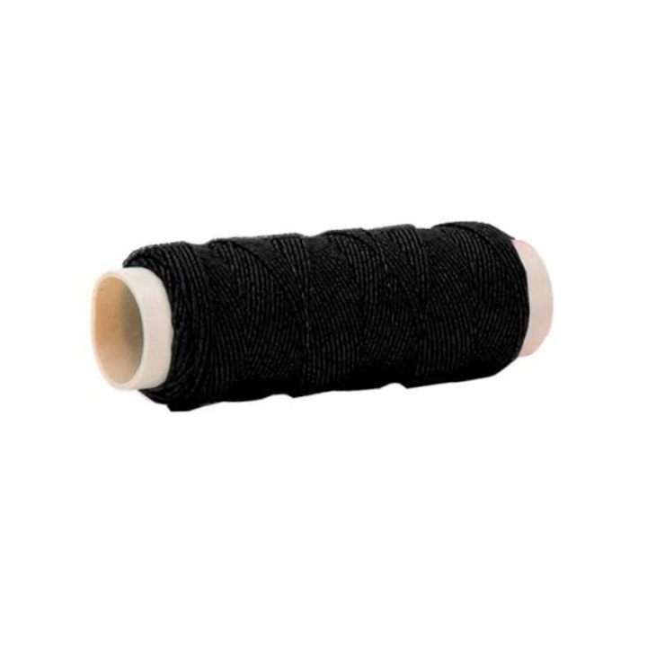 Laxtex Elástico Lastex 0,8mm Preto Marpax com 10m x10un