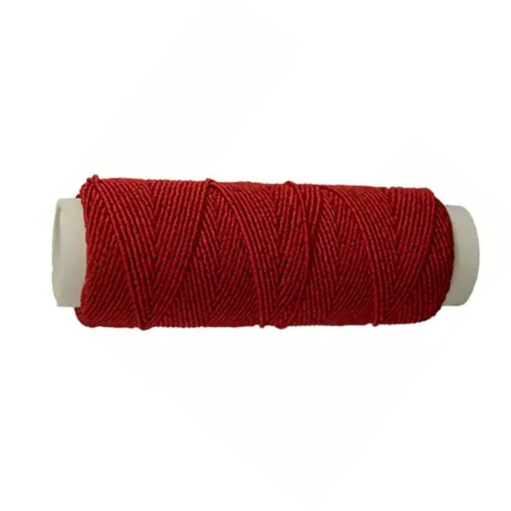 Laxtex Elástico Lastex 0,8mm Vermelho Marpax com 10m x10un
