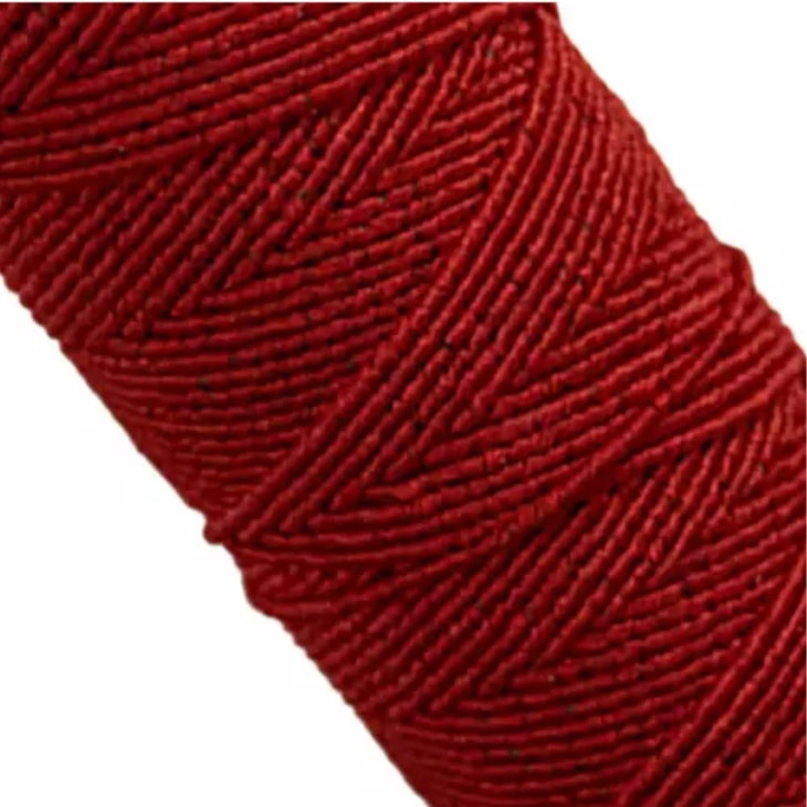 Laxtex Elástico Lastex 0,8mm Vermelho Marpax com 10m x10un