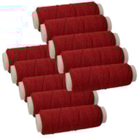 Laxtex Elástico Lastex 0,8mm Vermelho Marpax com 10m x10un