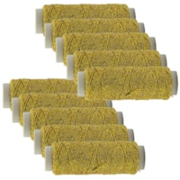 Laxtex Elástico Lastex Metalizado Dourado com 10mx10un