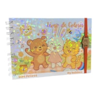 Livro de Colorir Dias Felizes My Hobbies A5 Capa Dura 48 fls