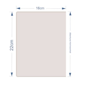 Luva Protetora para Capa de Agenda 16X22cm pct com 50un