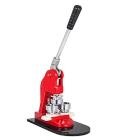 Máquina de Bottons 32mm de Metal Vermelho Marpax