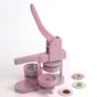 Máquina de Bottons Personalizados 32mm Rosa Marpax