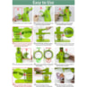Máquina de Bottons Personalizados 32mm Verde Marpax