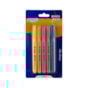 Marca Texto 5 Cores Fluorescentes chanfrado BRW 05un