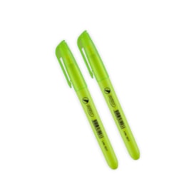 Marca Texto Amarelo Fluorescente chanfrado BRW 02u