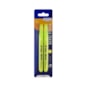 Marca Texto Amarelo Fluorescente Chanfrado BRW com 02un