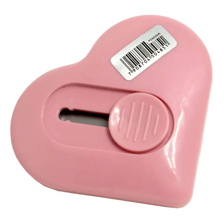 Mini Estilete Love Coração S2 rosa Claro Manual BRW 01un