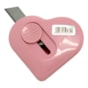 Mini Estilete Love Coração S2 rosa Claro Manual BRW 01un