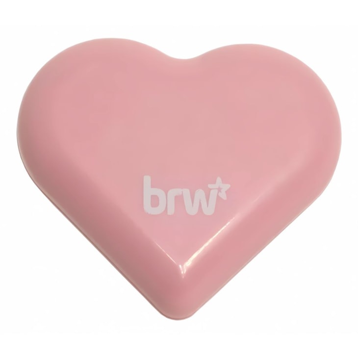 Mini Estilete Love Coração S2 rosa Claro Manual BRW 01un