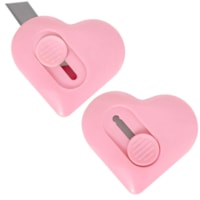 Mini Estilete Love Coração S2 rosa Claro Manual BRW 01un