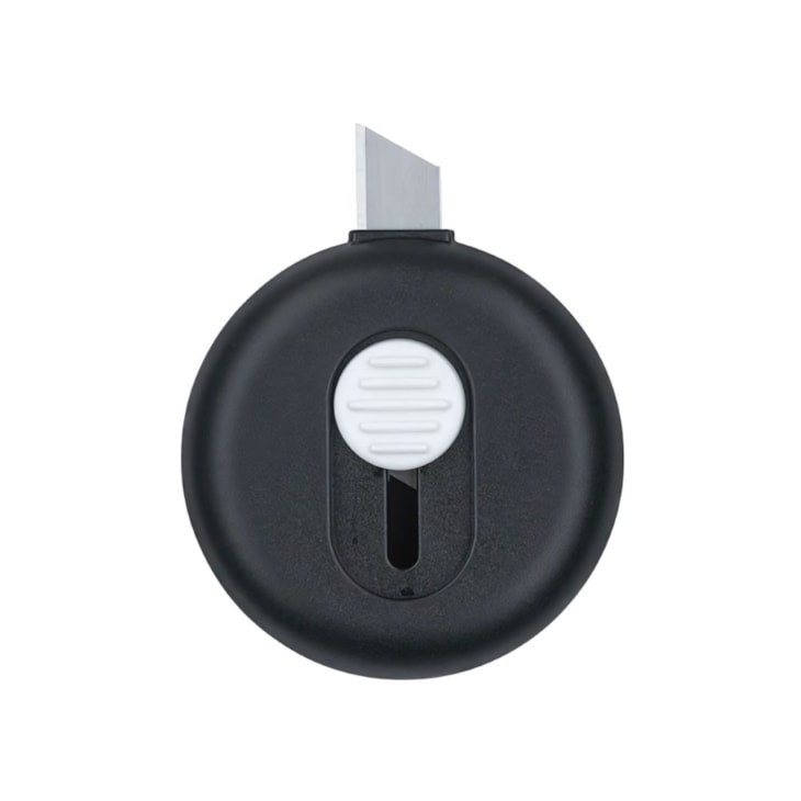 Mini Estilete Rounded Retratil Manual Cor Sortido BRW 01un