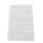 Miolo De Agenda A5 Permanente 20x13,5 cm kit com 10 uni