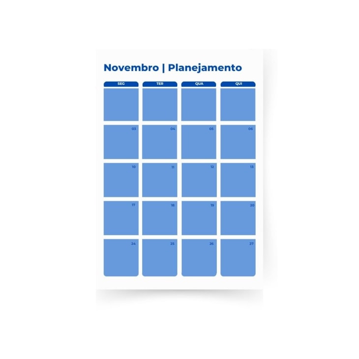 Miolo de Agenda Refilado 2026 Cor Azul 176fls Marpax 01un