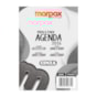 Miolo de Agenda Refilado 2026 Cor Cinza 176fls Marpax 01un