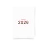 Miolo de Agenda Refilado 2026 Vinho 176fls Marpax 01un