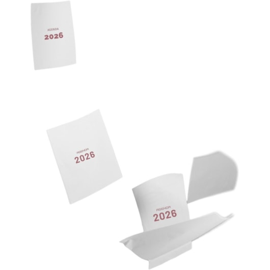 Miolo de Agenda Refilado 2026 Vinho 176fls Marpax 01un