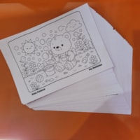 Miolo Livro de Colorir Dias Felizes My hobbies A5 48 fls