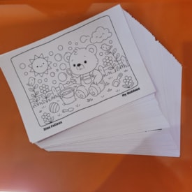 Miolo Livro de Colorir Dias Felizes My Hobbies A5 48 fls