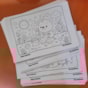Miolo Livro de Colorir Dias Felizes My hobbies A5 48 fls