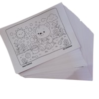 Miolo Livro de Colorir Dias Felizes My hobbies A5 48 fls