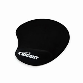 Mouse Pad com Apoio para Punho Gel Preto 0307 Bright 01 un