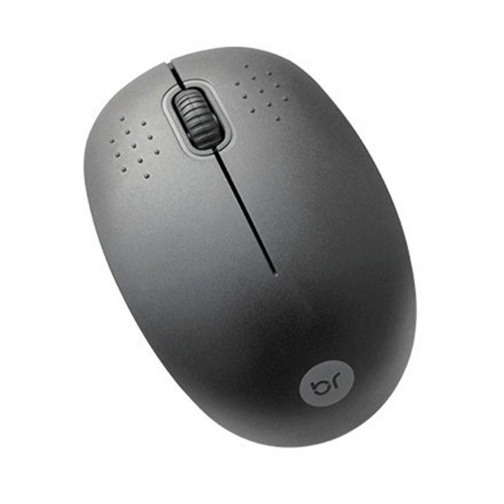 Mouse Sem Fio Nano Receptor Usb 2.0 Cor Preto BRIGHT 01un