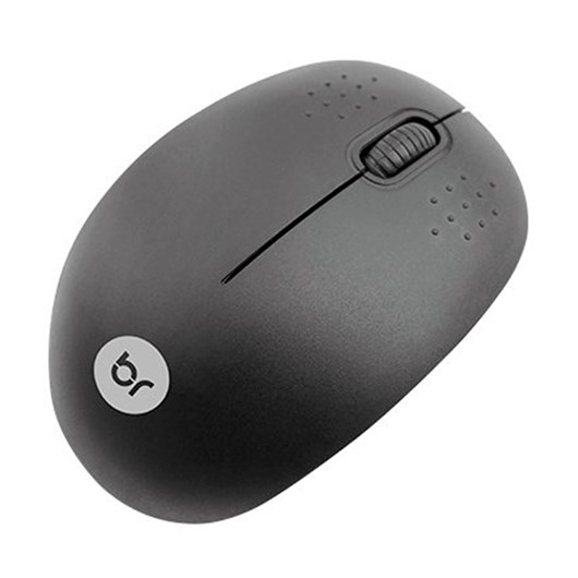 Mouse sem Fio Nano Receptor USB 2.0 Preto Bright 1un