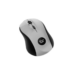 Mouse sem Fio Nano Receptor USB Prata/Preto Bright 1un