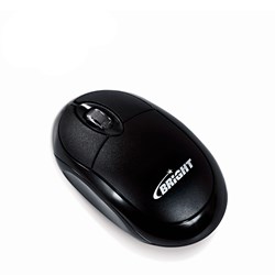 Mouse USB Óptico 800 Dpi Preto Espanha 0106 Bright 01un