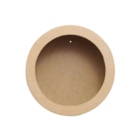 Nicho Redondo Simples 23X23X12cm MDF Madeira Marpax 01uni
