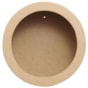 Nicho Redondo Simples 23X23X12cm MDF Madeira Marpax 01uni