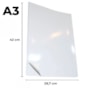 Papel Adesivo Brilho 90g A3 297x420mm Marpax 40 fls