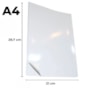 Papel Adesivo Brilho 90g A4 210X297mm Mapax pct com 20fls