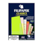 Papel Amarelo Filicolor Lumi A4 180g/m² Filipaper 20Fls