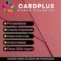 Papel Card Plus 110g 66x96cm Red Marpax 5fls