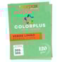 Papel Color Plus 120g 305x305mm Verde Limão Buenos Aires Marpax 50fls
