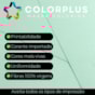 Papel Color Plus 120g 480x660mm Verde Água Tahiti Marpax 10fls