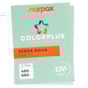 Papel Color Plus 120g 480x660mm Verde Água Tahiti Marpax 10fls