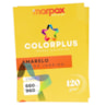 Papel Color Plus 120g 66x96cm Amarelo Rio de Janeiro Marpax 5fls
