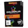 Papel Color Plus 120g 66x96cm Preto Los Angeles Marpax 5fls