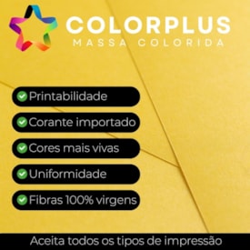 Papel Color Plus 180g 66x96cm Metalizado Noronha Marpax 5fls