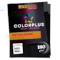 Papel Color Plus 180g 66x96cm Metalizado Oxford Marpax 5fls