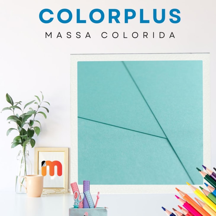 Papel Color Plus 180g 66X96cm Metalizado Palm Beach  5fls