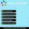 Papel Color Plus 180g A4 210x297mm Azul Claro Marpax 50un